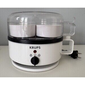 KRUPS Egg Express F230 Electric Egg Cooker 7 Egg Tray Poaching Inserts Tested